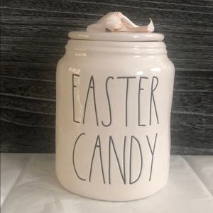 Rae Dunn EASTER CANDY canister